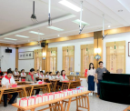 濰坊臺商臺企熱心公益，“六一”前夕走進學校送祝福